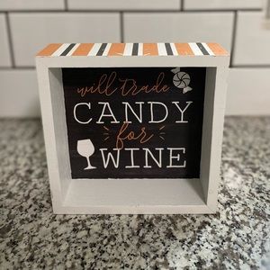 Halloween Decor Sign